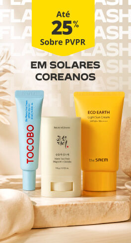 At&eacute; 25% em solares coreanos 