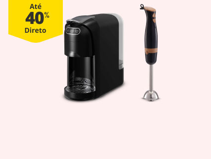 At&eacute; 40% Desconto Direto em produtos Bazar&atilde;o