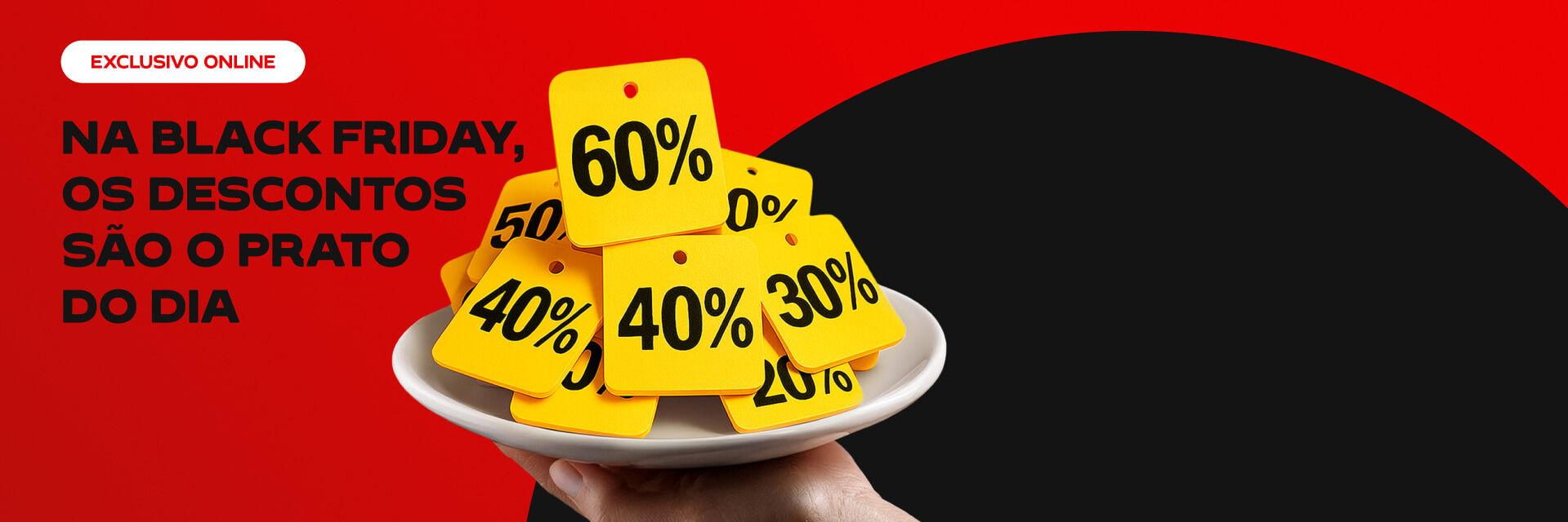 Black Friday: Até 60% de desconto em mais de 2000 produtos