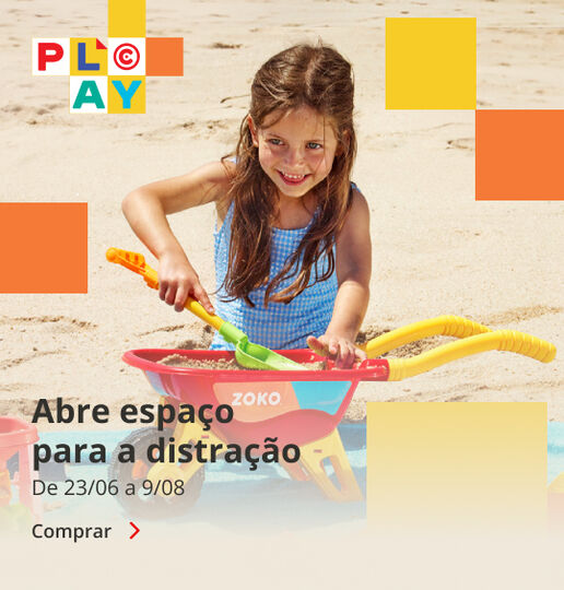 Continente Play: Abre espa&ccedil;o para a distra&ccedil;&atilde;o. De 23/06 a 9/08
