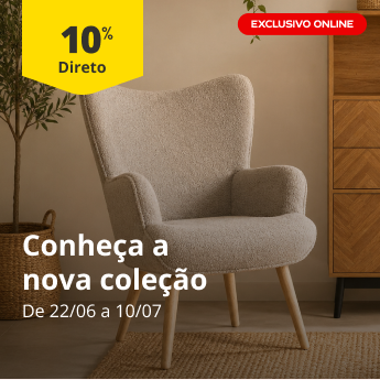 10% desconto direto na nova cole&ccedil;&atilde;o de 22/06 a 10/07