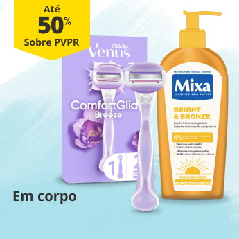 At&eacute; 50% PVPR em Corpo