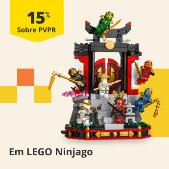 15% PVPR em Lego Ninjago