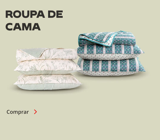Produtos de Roupa de Cama da Coleção Campestre da marca Kasa