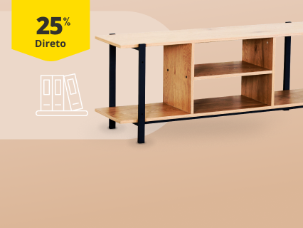 At&eacute; 25% Desconto Direto Na linha Minimal. De 04 a 16/03.