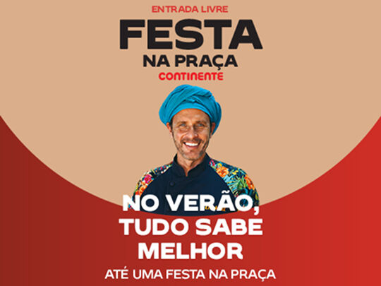 Festa na Praça. No verão tudo sabe melhor, até uma festa na praça. Entrada livre. Saiba mais sobre esta iniciativa!