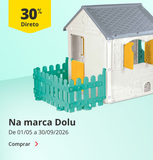 At&eacute; 30% DD na marca Dolu