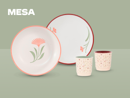 null Produtos de mesa da coleção Plantópia