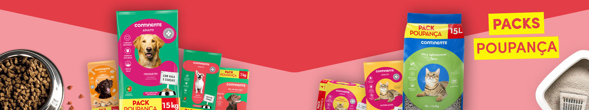 Packs Poupança - Mais Quantidade aos preços mais baixos