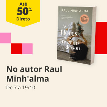 At&eacute; 50% no autor Raul Minh'alma