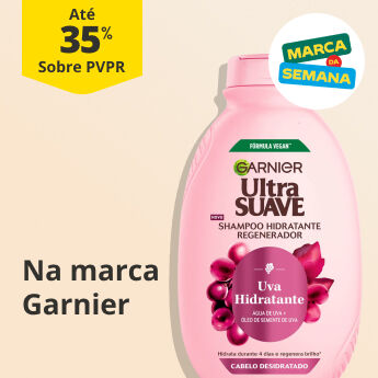 At&eacute; 35% sobre PVPR Marca da semana Garnier