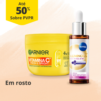 At&eacute; 50% PVPR em Rosto
