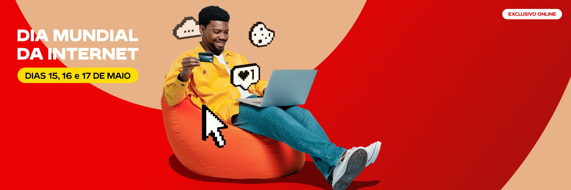 Dia Mundial da Internet: Dias 15, 16 e 17 de Maio 2025