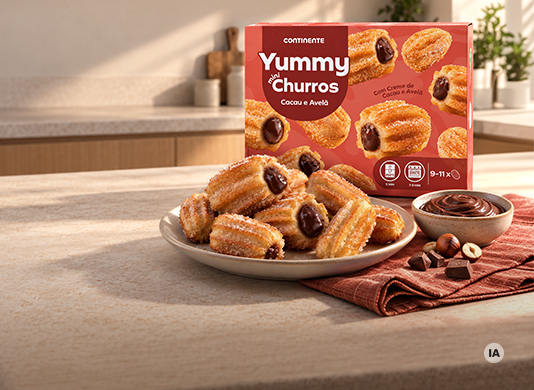 Mini churros chocolate