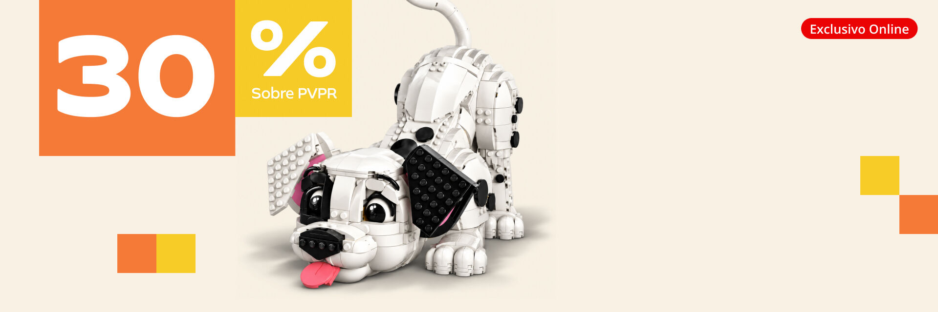 30% PVPR em todos os Brinquedos. De 23 a 25/10. Exclusivo Online