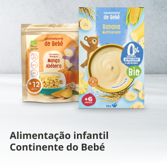 Alimenta&ccedil;&atilde;o infantil Continente do Beb&eacute;