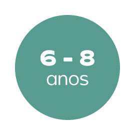6 a 8 anos 6 a 8 anos