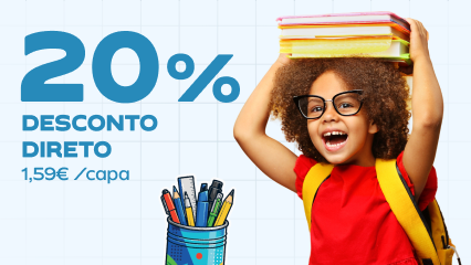 20% desconto direto, 1,59&euro; por capa