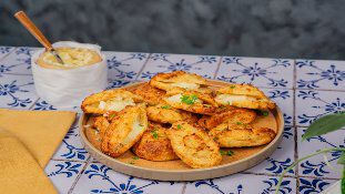 Past&eacute;is de Bacalhau com Queijo 