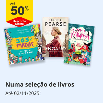 50% desconto direto numa seleção de livros 50% desconto direto numa seleção de livros