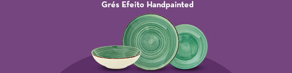 Handpainted Verde