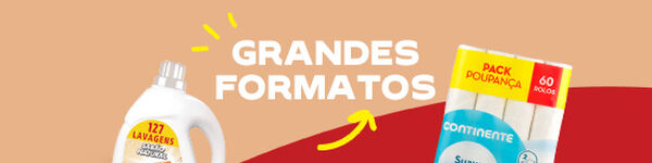 Packs e Grandes Formatos de Limpeza