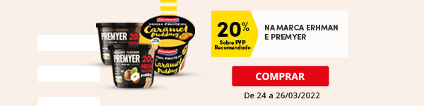 20% PVPR na marca Erhman e Premyer