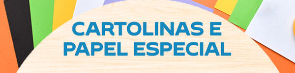 Cartolinas e Papéis Especiais