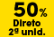 50% na 2ª un 50% na 2ª un