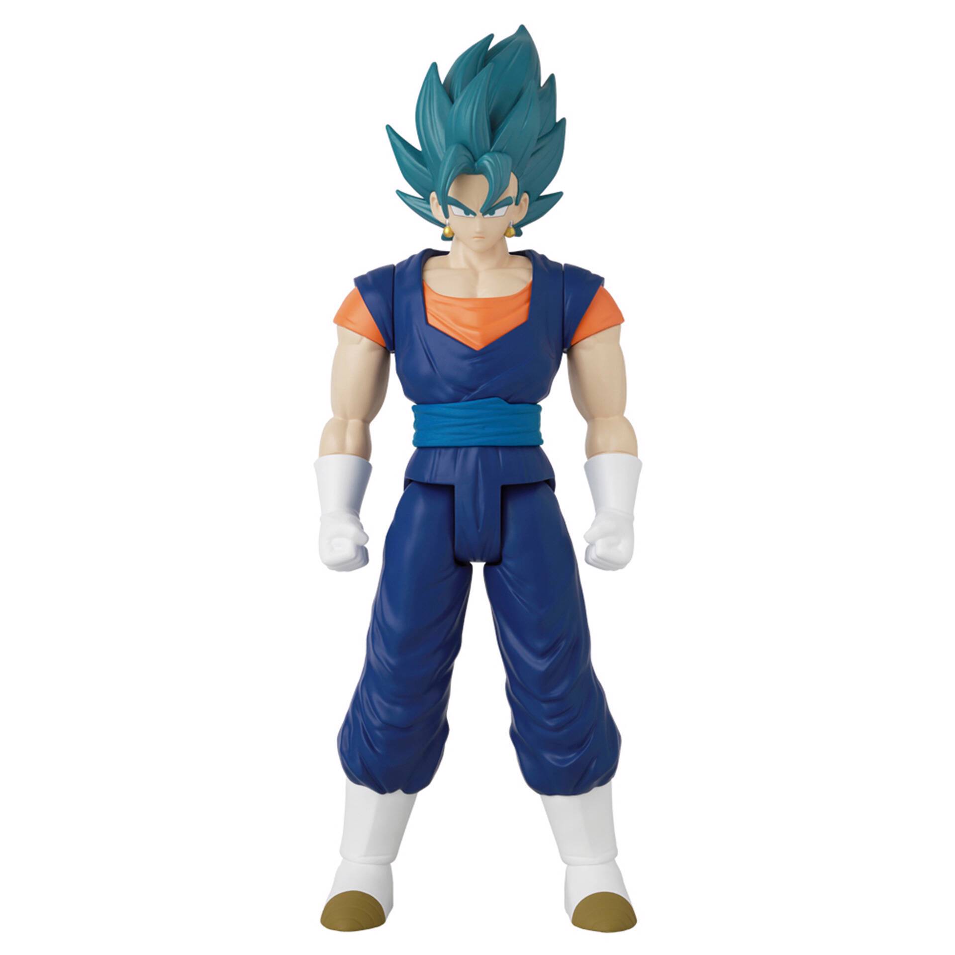 Dragon Ball Z Goku Figure Toy, 20 ° Aniversário, Cabelo Azul, Goku