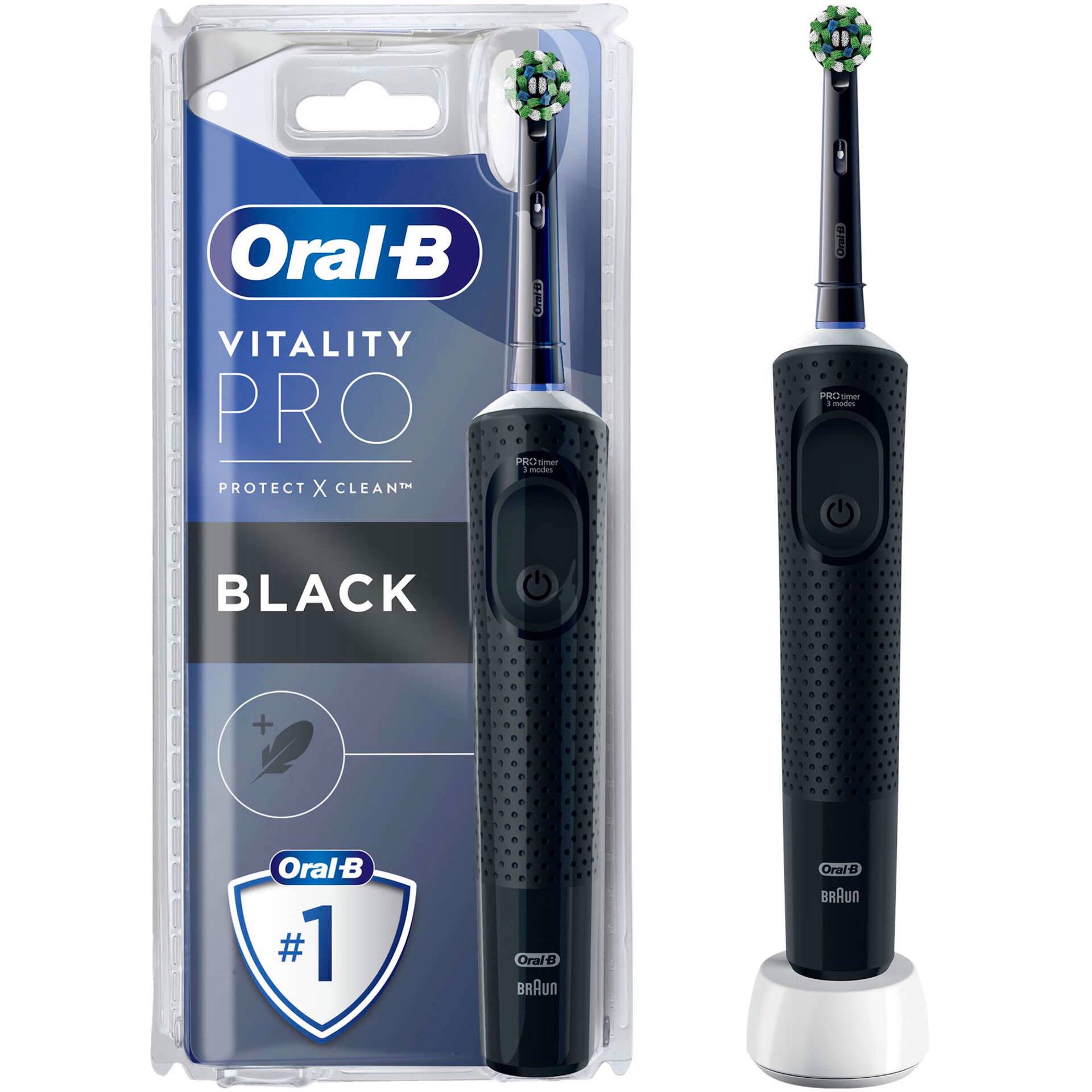 Escova de Dentes Elétrica Vitality Pro Preta OralB emb. 1 un
