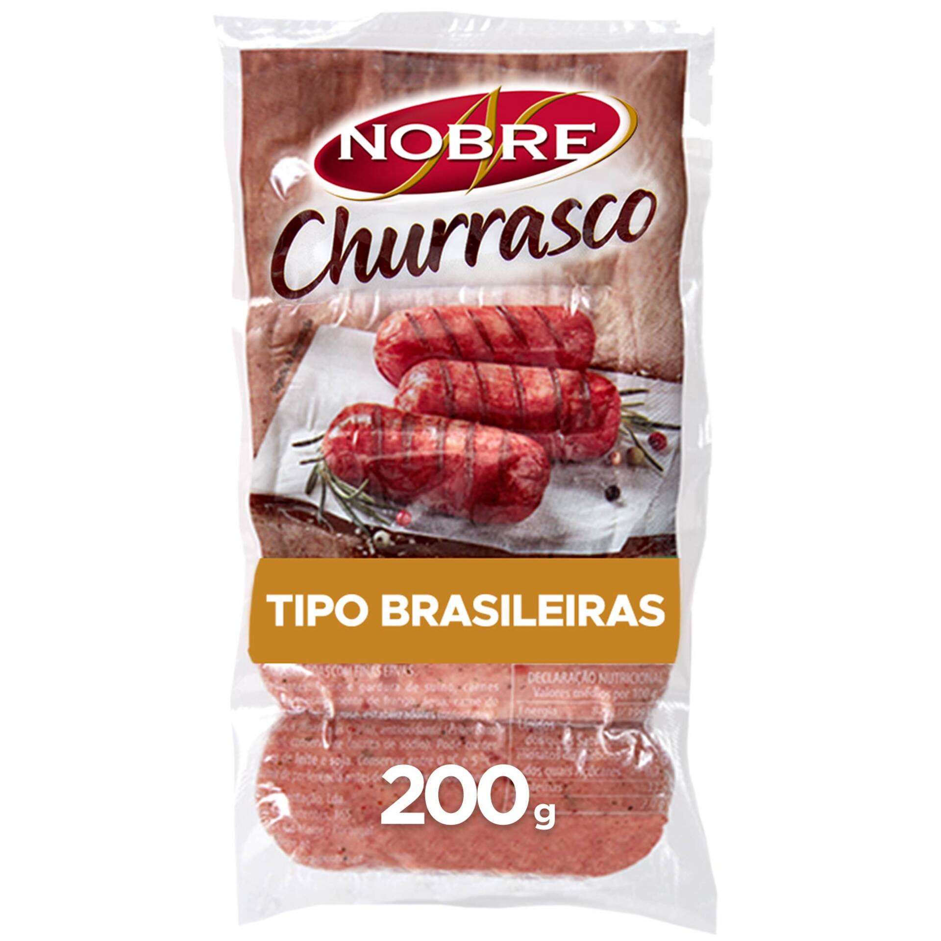 Salsichas Tipo Brasileiras Churrasco emb. 200 gr - Nobre | Continente