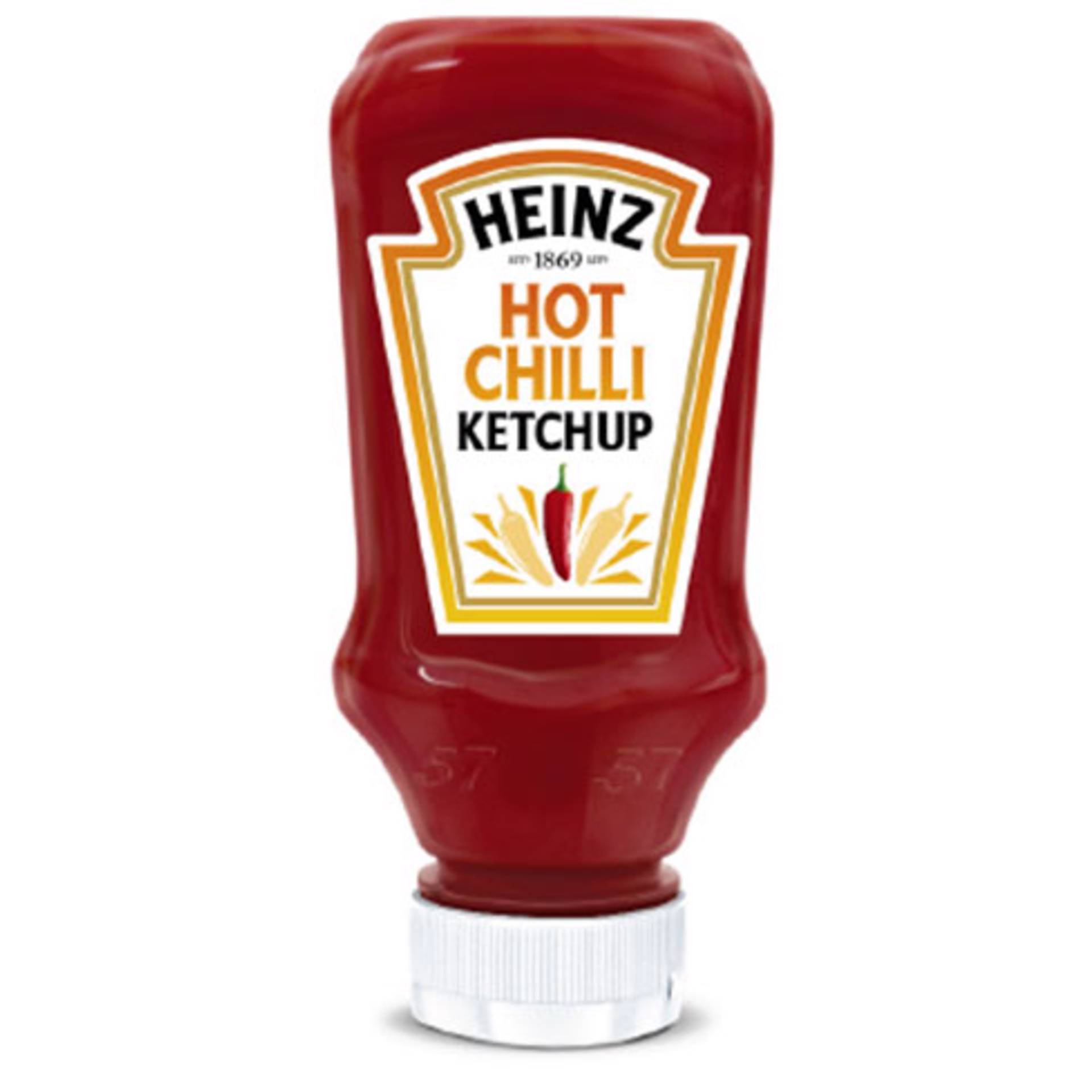 Ketchup Hot Chili Top Down sem Glúten Heinz emb. 460 gr Continente