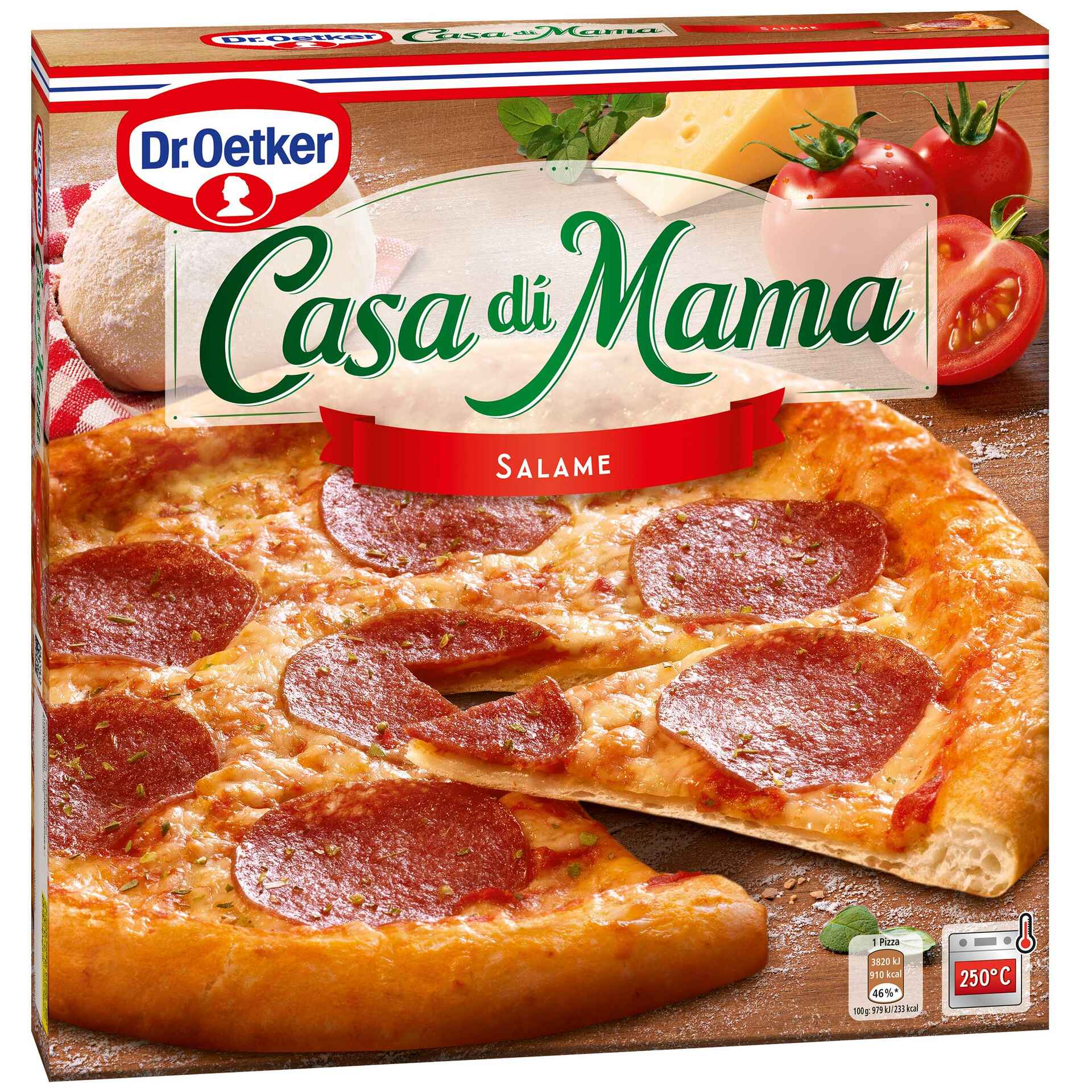 Pizza Casa di Mama de Salame Dr. Oetker Continente Online