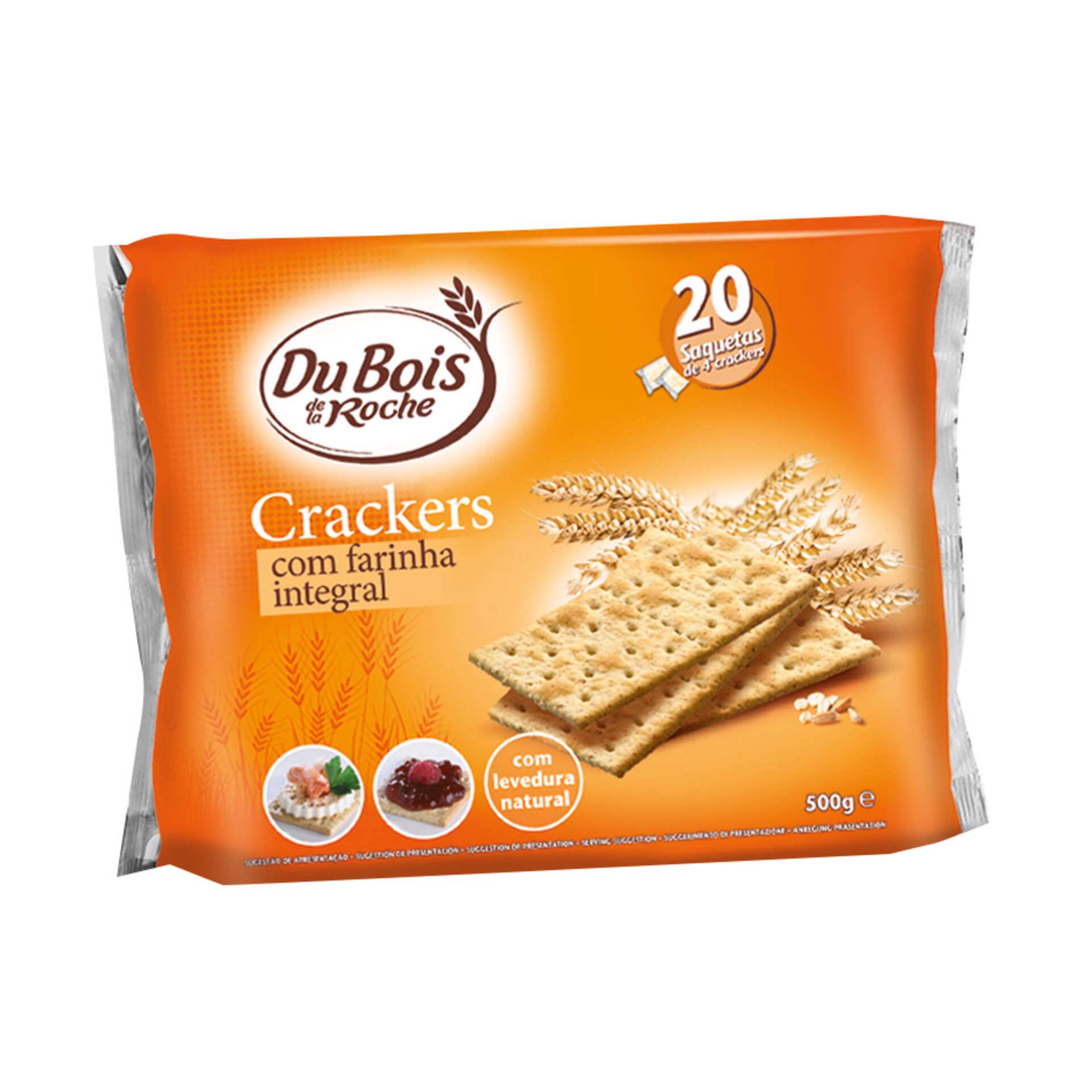 Bolachas Cracker Integrais Du Bois - emb. 500 gr (20 un) | Continente ...