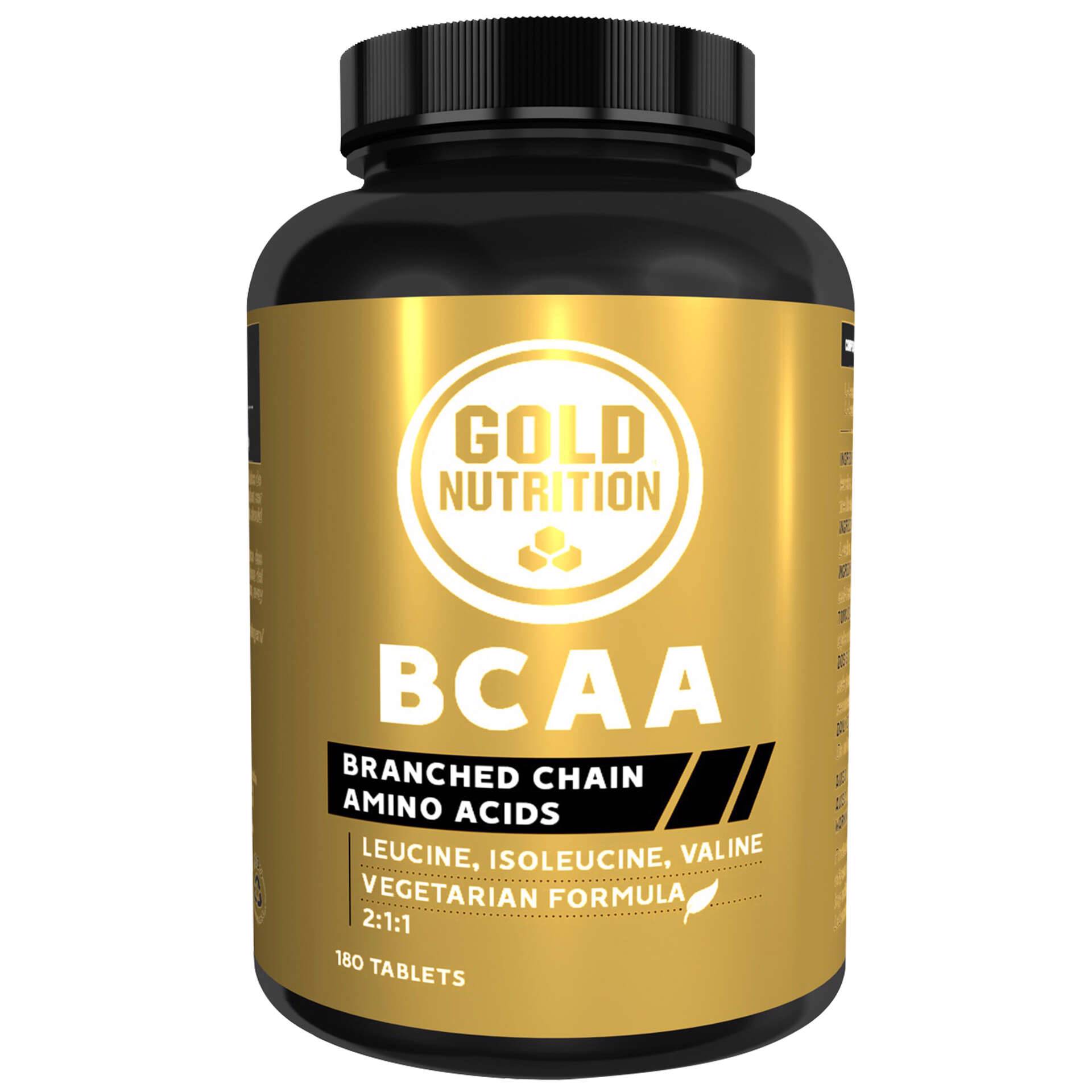 Suplemento BCAA'S Comprimidos emb. 180 un Gold Nutrition Continente