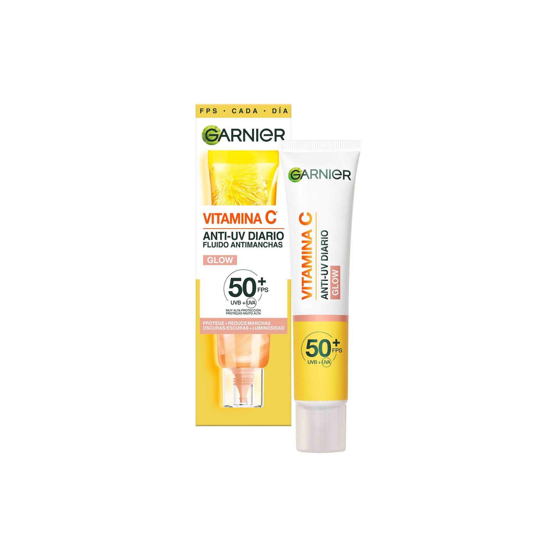 Fluido UV Diário Iluminador Glow FPS50+ Vitamina C emb. 40 ml