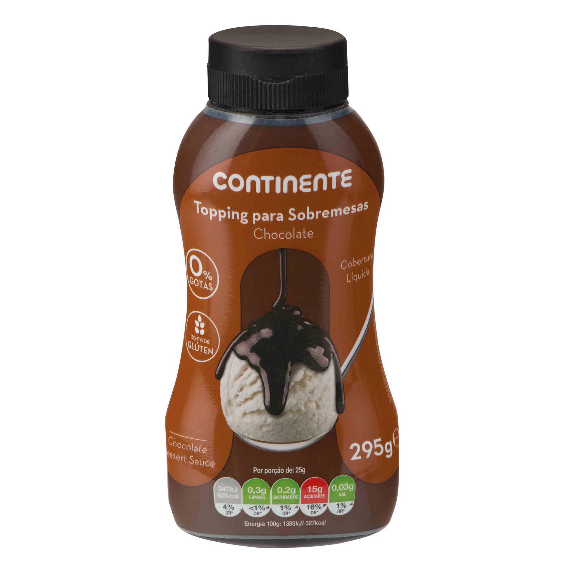 Topping de Chocolate emb. 295 gr Continente Continente
