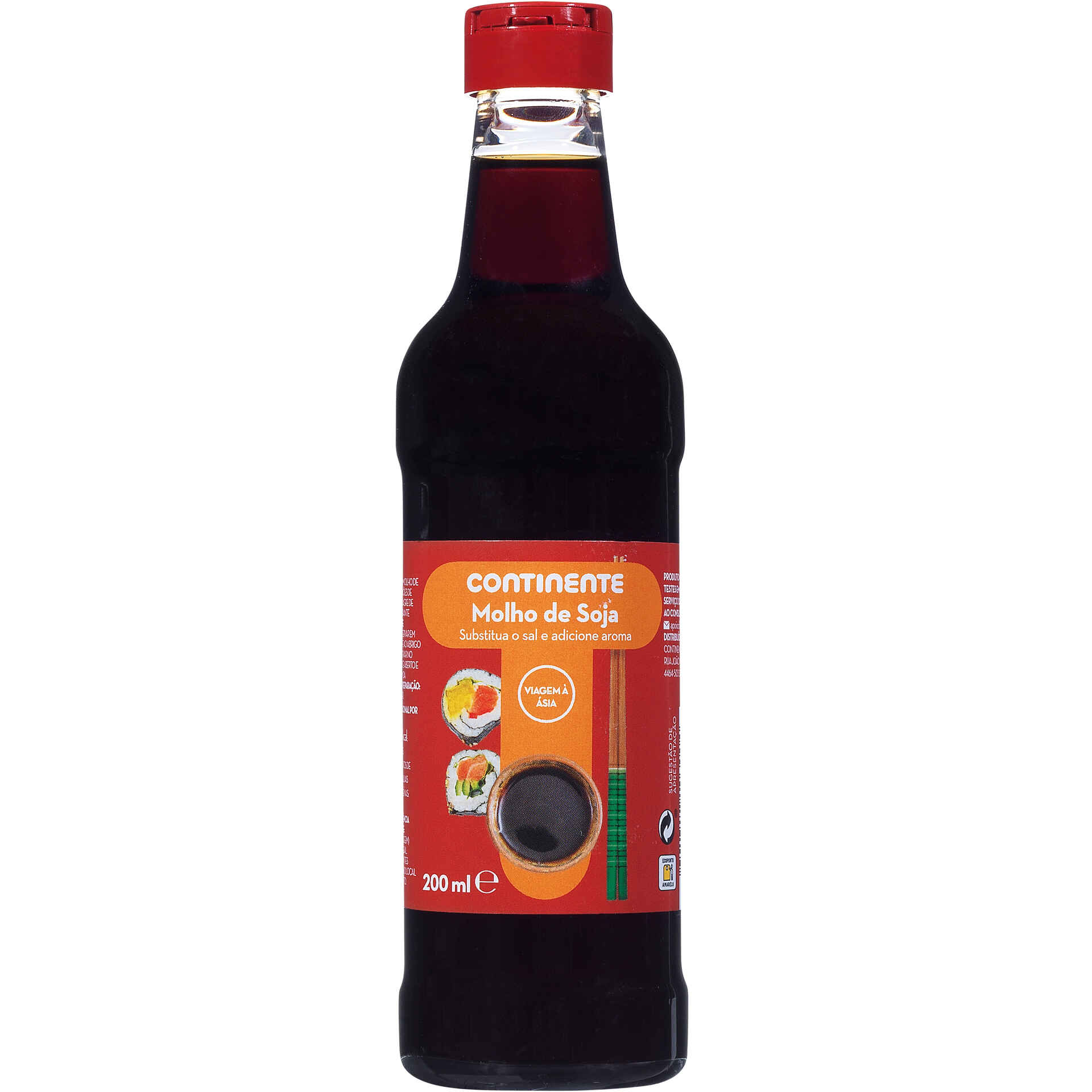 Molho de Soja Continente - emb. 200 ml | Continente Online