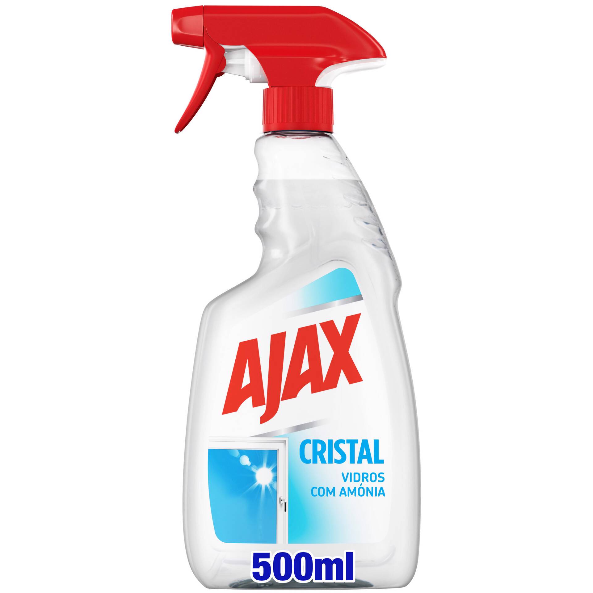 Limpa Vidros Spray Cristal - emb. 500 ml - Ajax