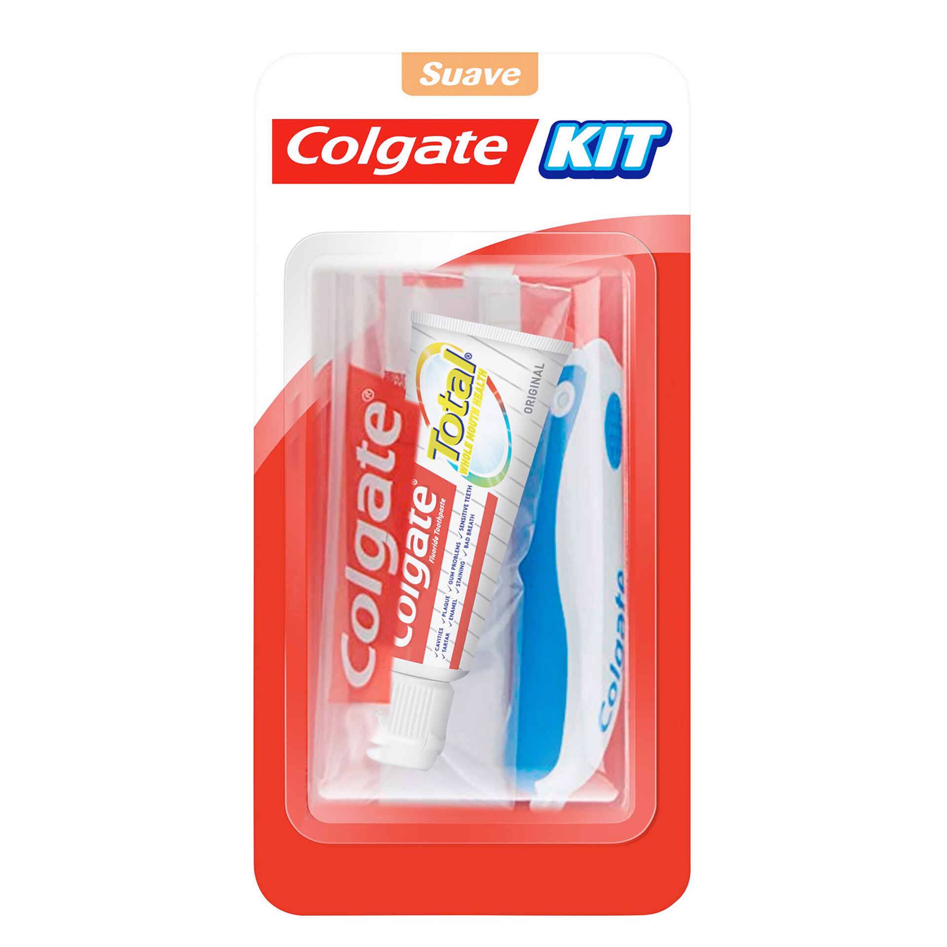 Kit Viagem Escova e Pasta de Dentes - emb. 1 un - Colgate | Continente ...