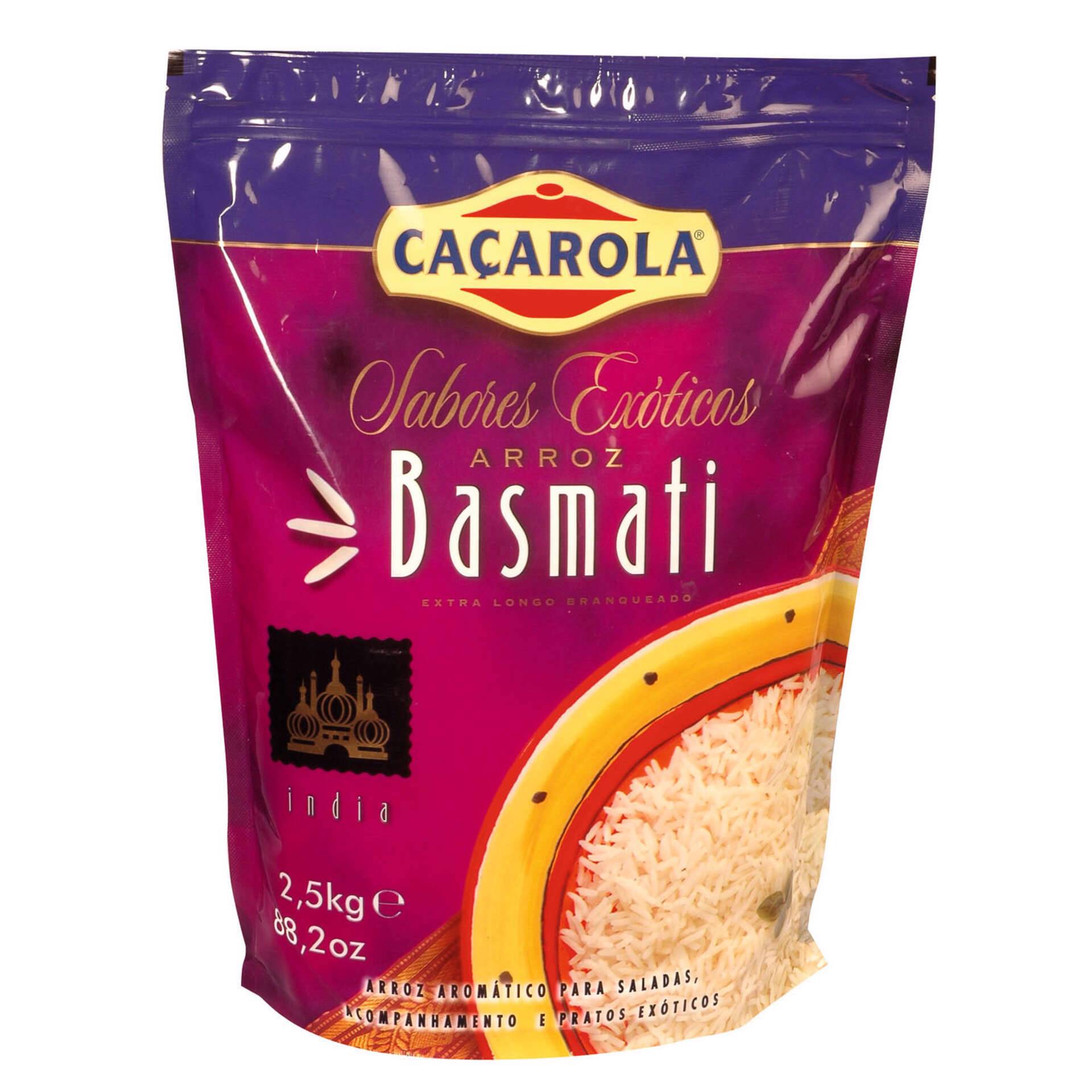 Arroz Basmati Caçarola emb. 2,5 kg Continente Online