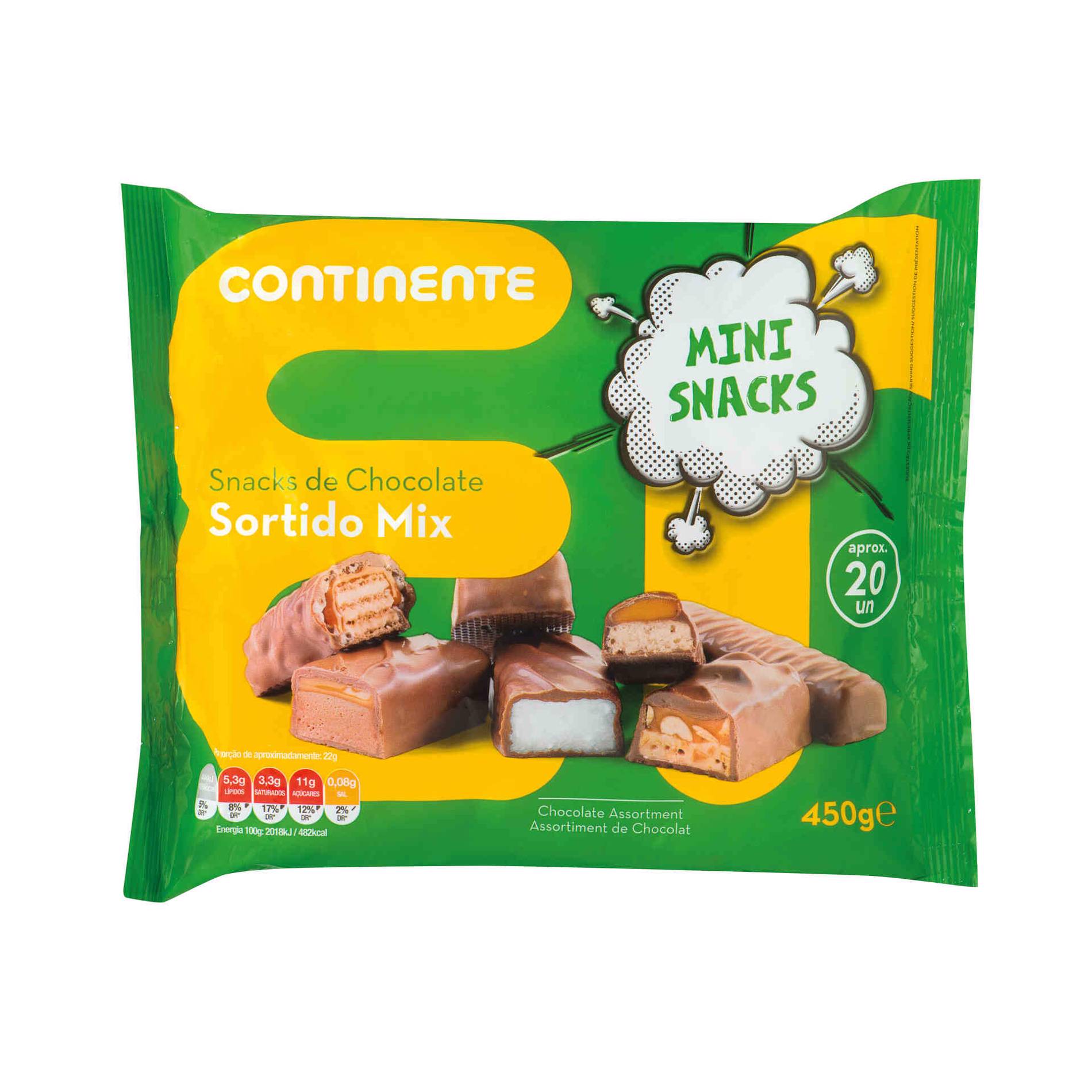 Snack de Chocolate Party Continente Continente Online