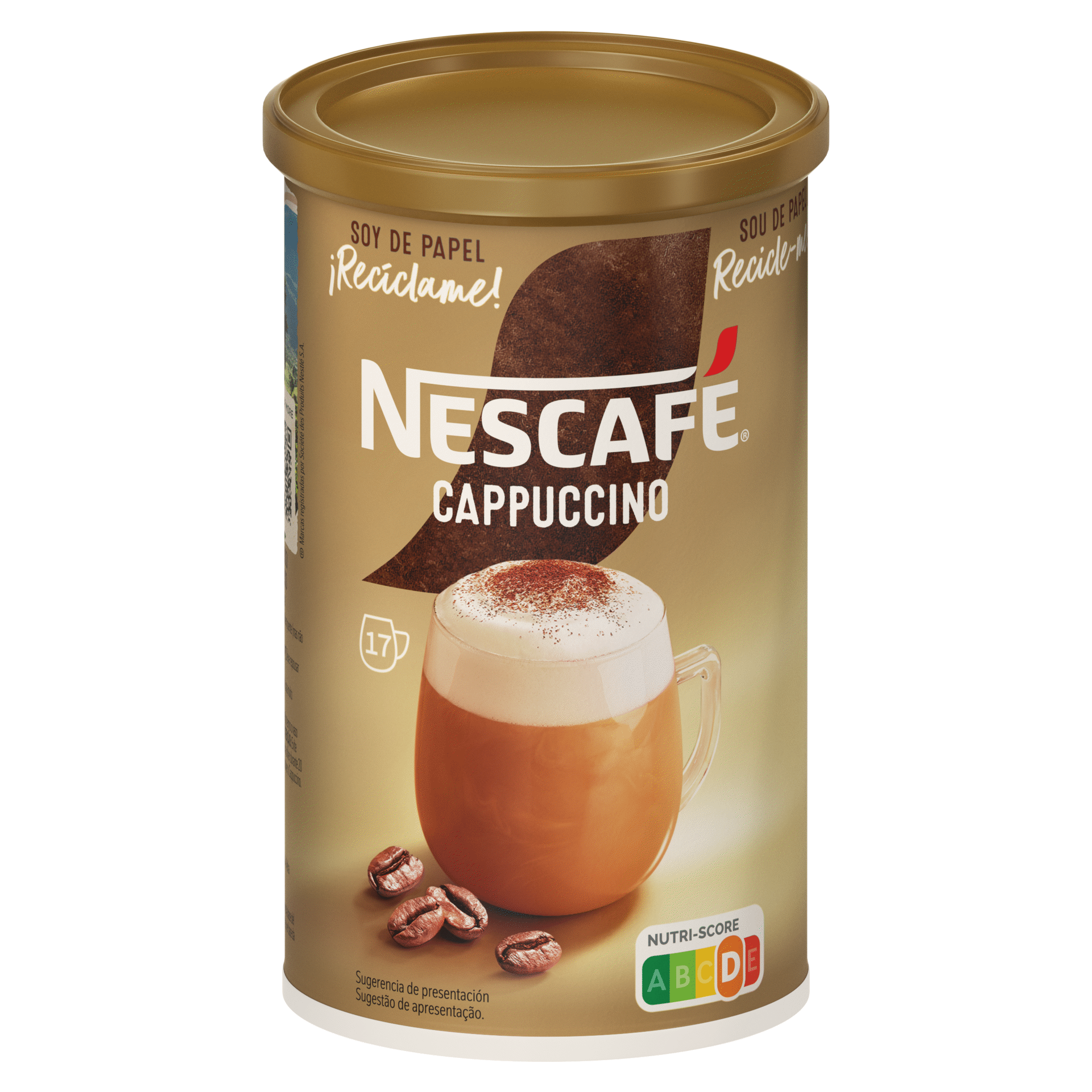 Café Cappuccino Solúvel Cremoso Nescafé - emb. 250 gr | Continente Online