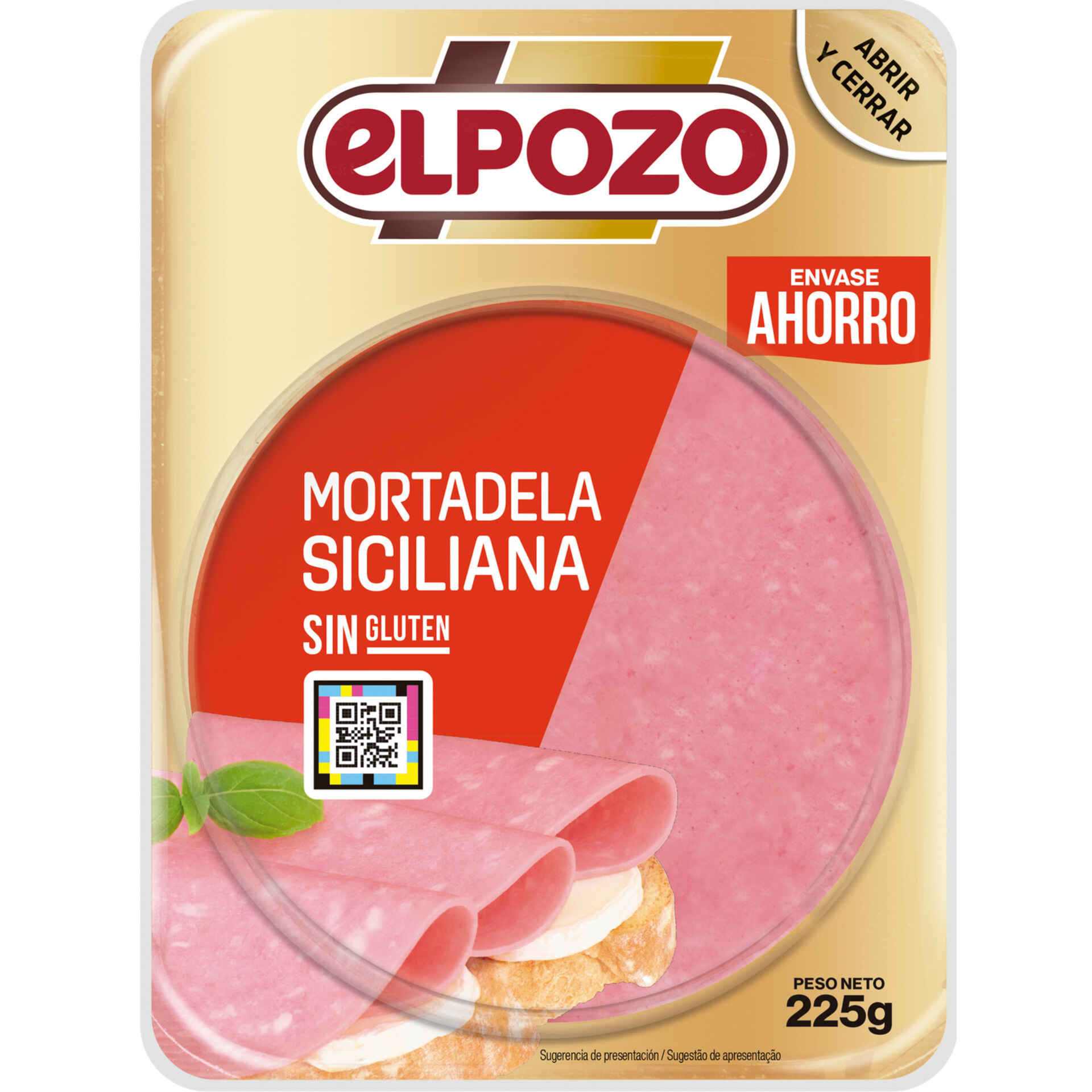 Mortadela Siciliana Min Elpozo300g