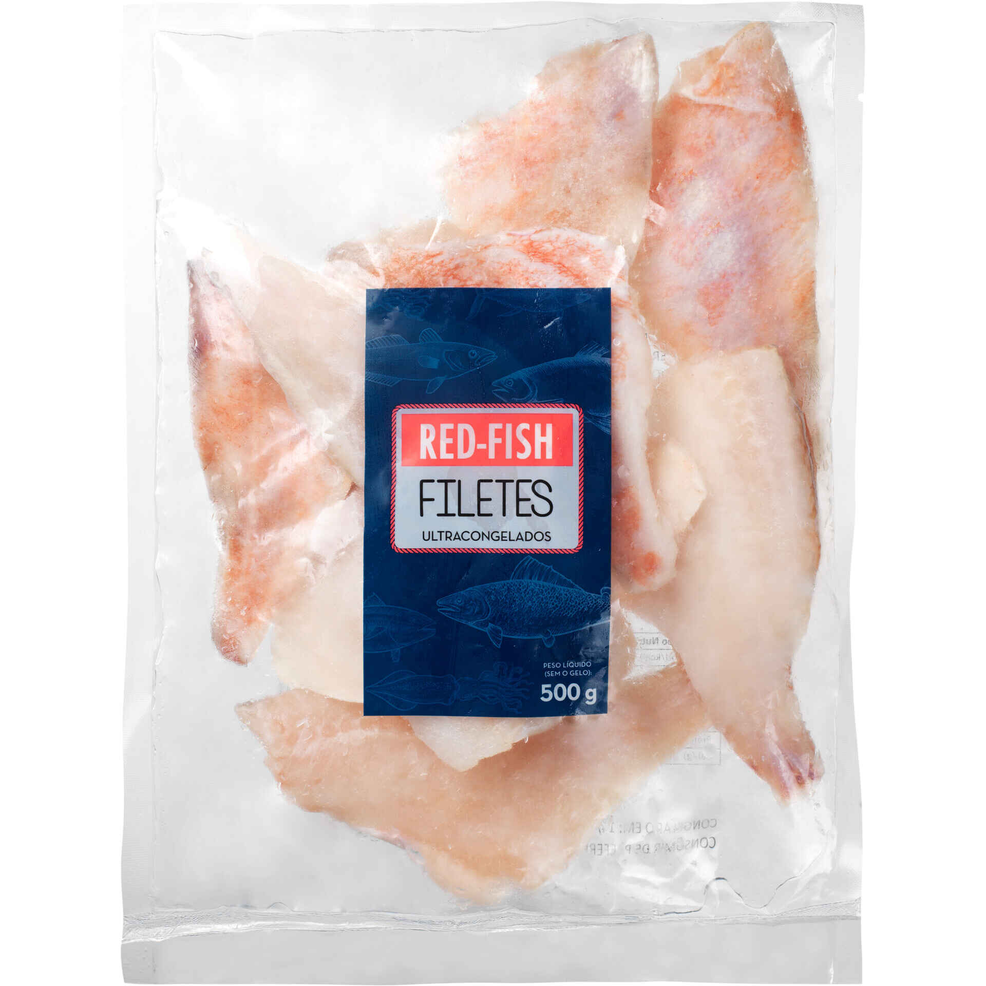 Filetes de Red Fish Ultracongelado - emb. 500 gr | Continente Online