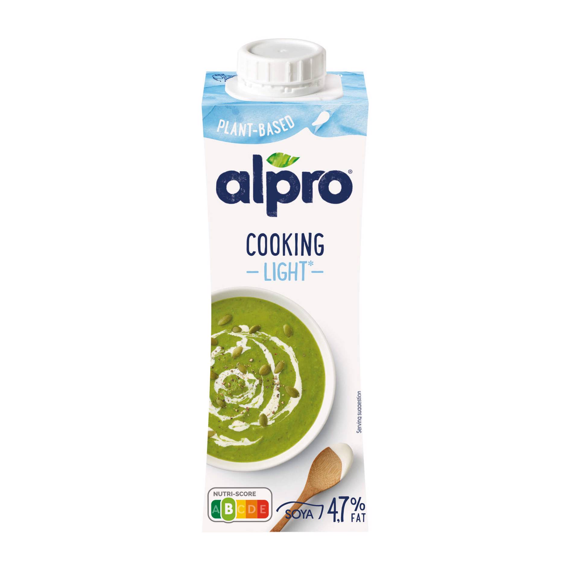 Creme Vegetal de Soja Light para Culinária - emb. 250 ml - Alpro ...