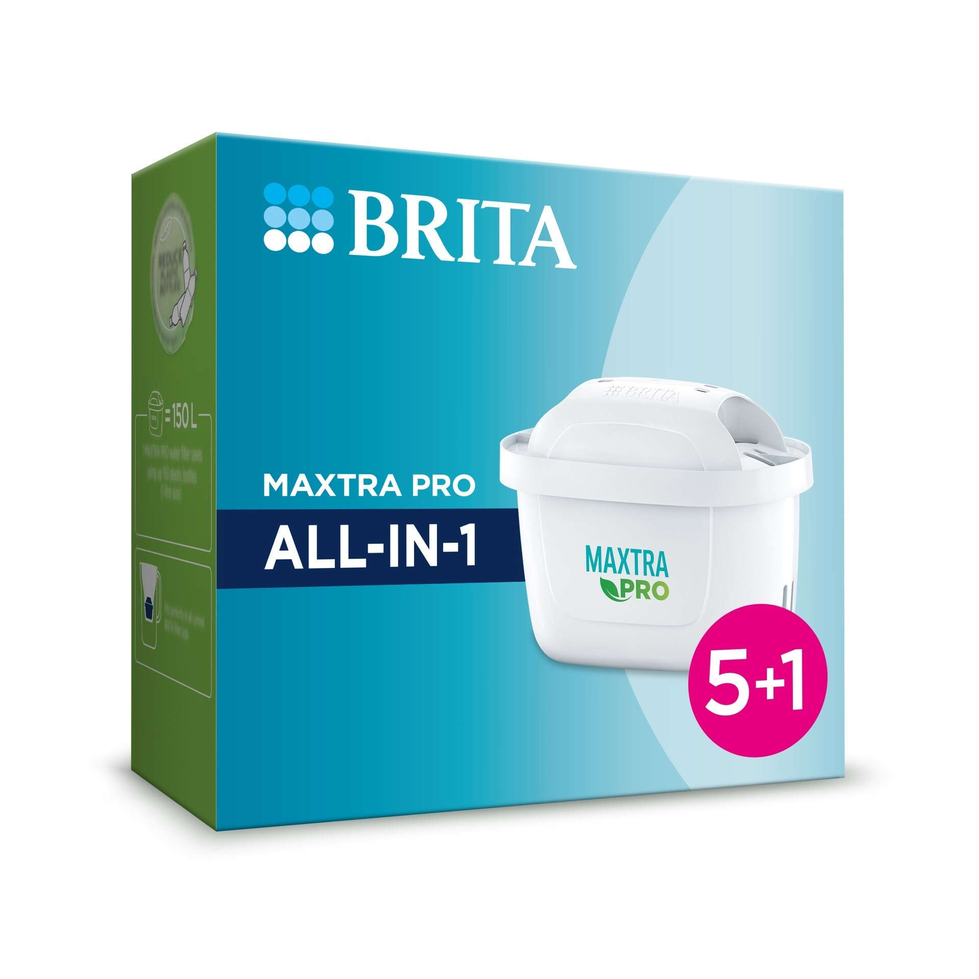 Filtros para Jarro de Filtrar Maxtra Pro AllIn1 Brita 5 + 1 un
