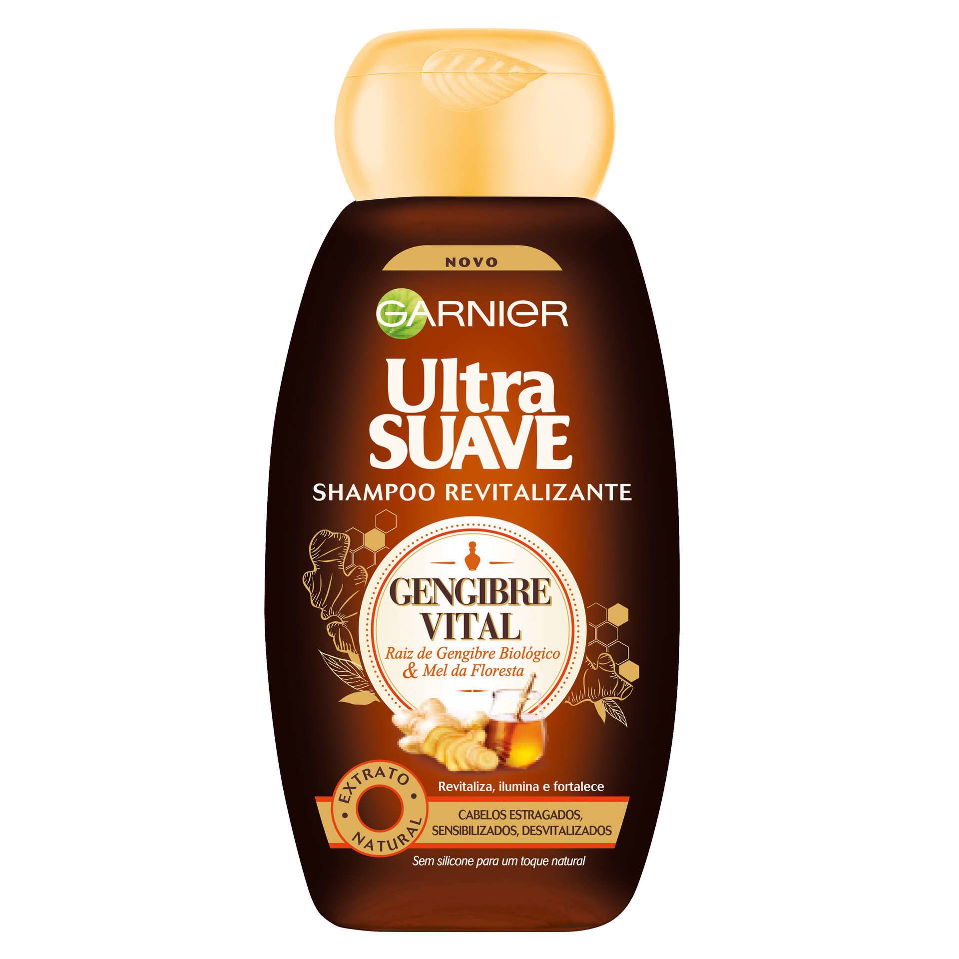 Champô Ultra Suave Gengibre Ultra Suave Garnier Continente Online