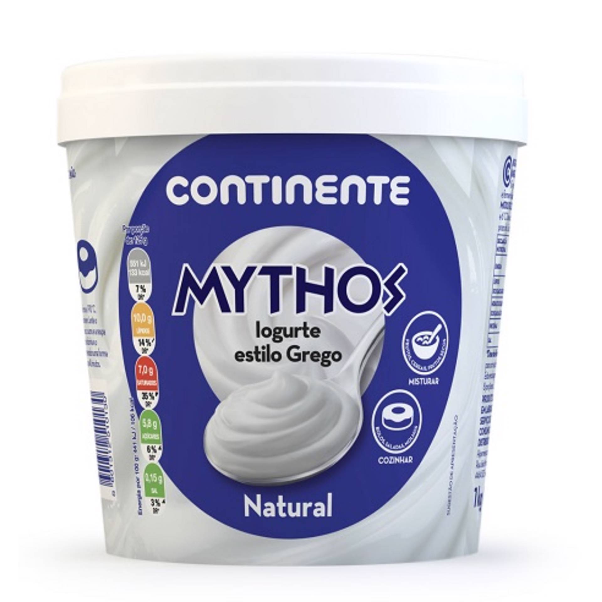 gang Price cut victory Iogurte Grego Mythos Natural emb. 1 kg - Continente | Continente